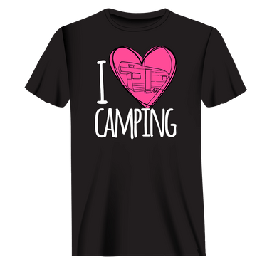 I Love Camping T-Shirt for Men